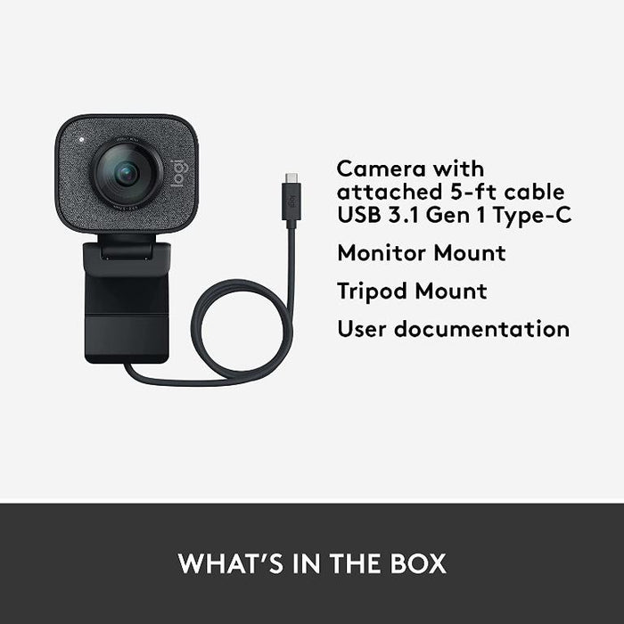 Logitech StreamCam Premium Webcam