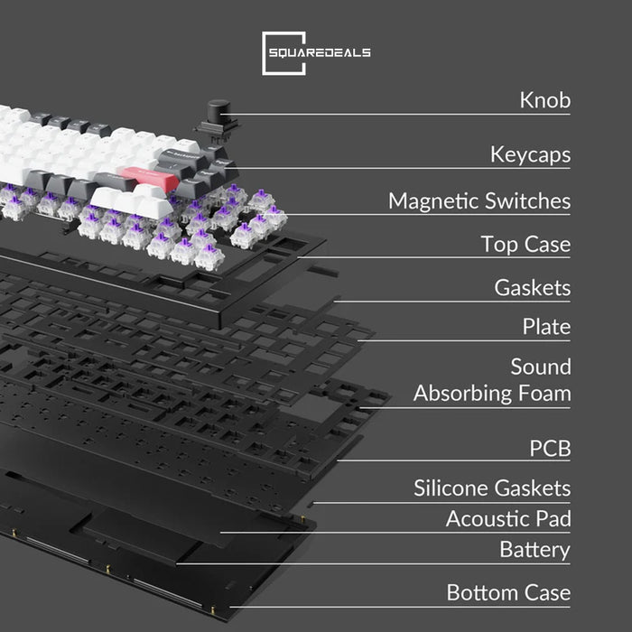 Keychron Q1 HE QMK Wireless Keyboard