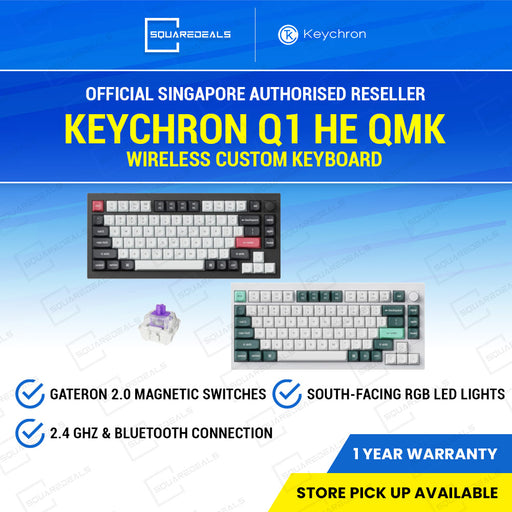 Keychron Q1 HE QMK Wireless Keyboard