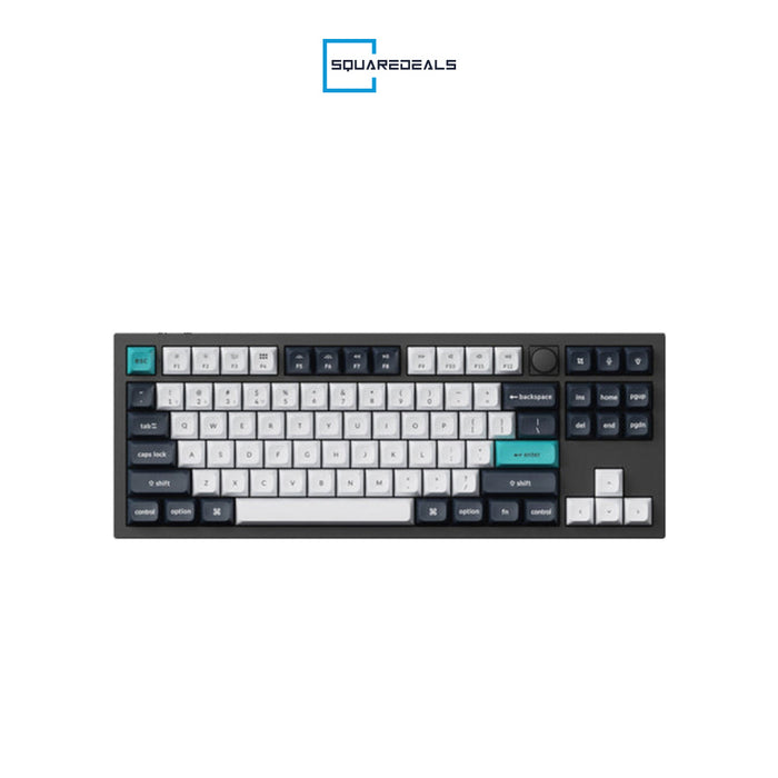 Keychron Q3 Max 80% QMK/VIA Wireless Custom Mechanical Keyboard Fully Assembled Knob