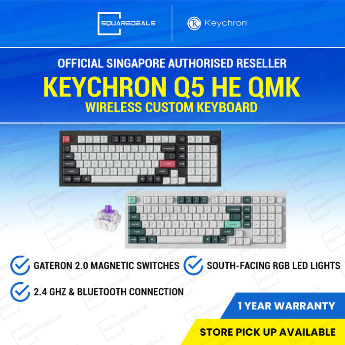 Keychron Q5 HE QMK Wireless Keyboard