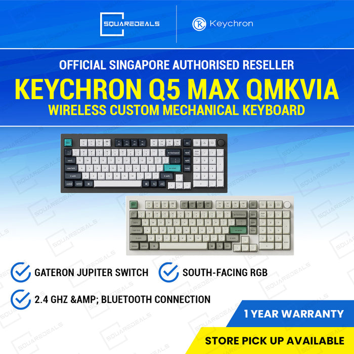 Keychron Q5 Max QMK/VIA Wireless  Mechanical Keyboard