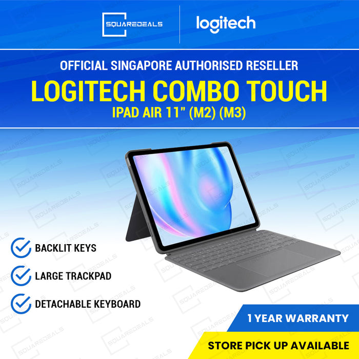 Logitech Combo Touch iPad Air 11" (M2, M3)