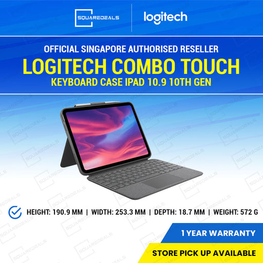 Logitech Combo Touch Keyboard Case iPad 10.9 10th Gen