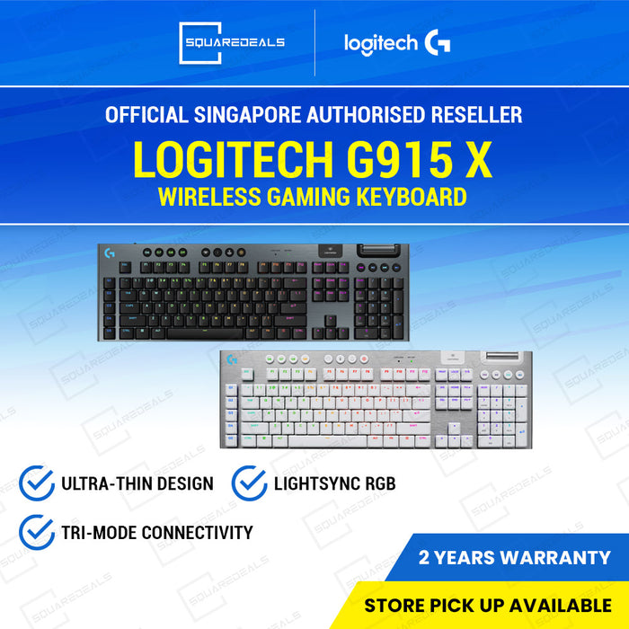 Logitech G915 X LIGHTSPEED Wireless Gaming Keyboard