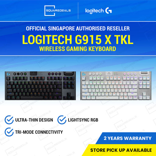 Logitech G915 X TKL LIGHTSPEED Wireless Gaming Keyboard