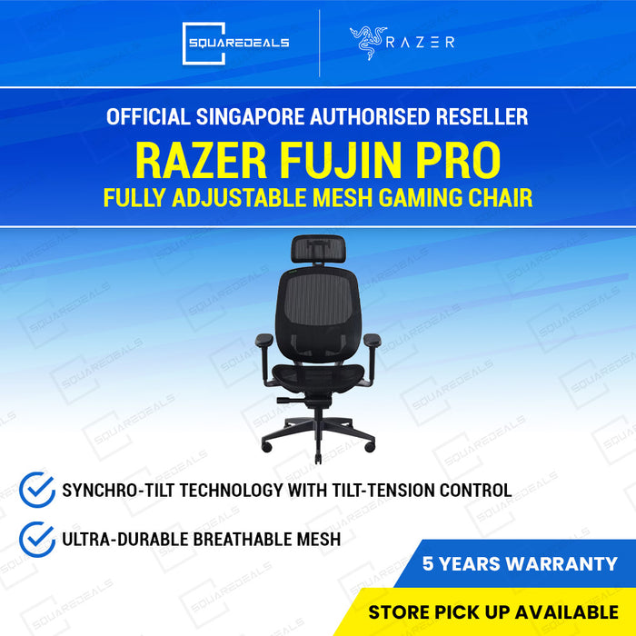 Razer Fujin Pro Fully Adjustable Mesh Gaming Chair