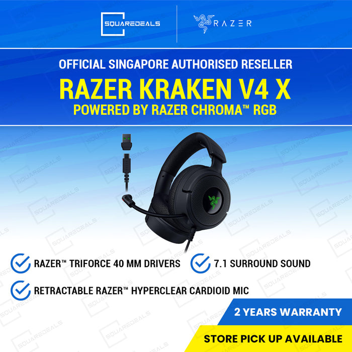 Razer Kraken V4 X Wired Gaming Headset