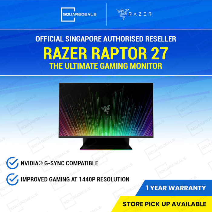 Razer Raptor 27 1440P 165 Hz The Ultimate Gaming Monitor