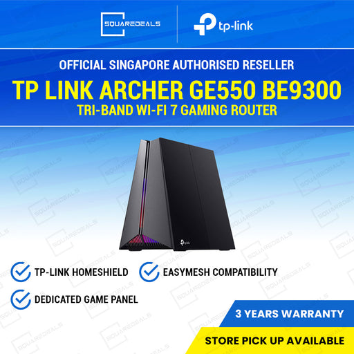 TP Link Archer GE550 BE9300 Tri-Band Wi-Fi 7 Gaming Router