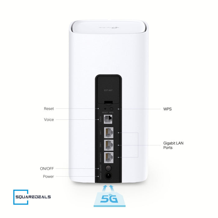 TP Link NX510V 5G AX3000 Wi-Fi 6 Telephony Dual-Band Router