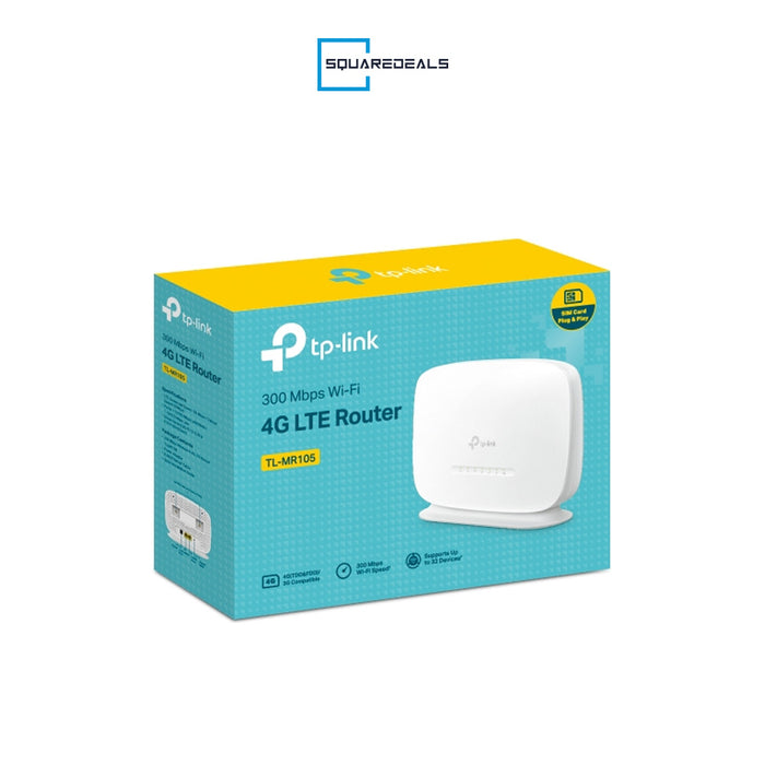 TP Link TL-MR105 300 Mbps Wireless N 4G LTE Router