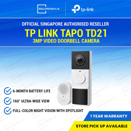 TP Link Tapo TD21 Video Doorbell