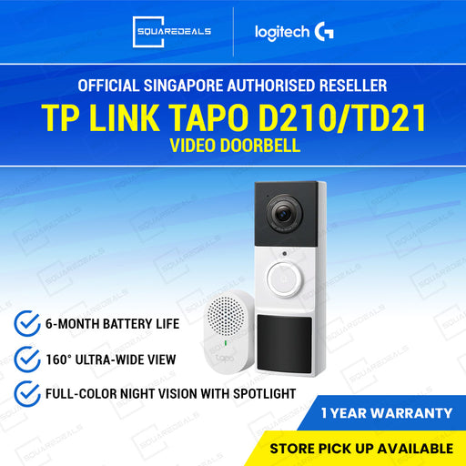 TP Link Tapo Tapo D210/TD21 Video Doorbell