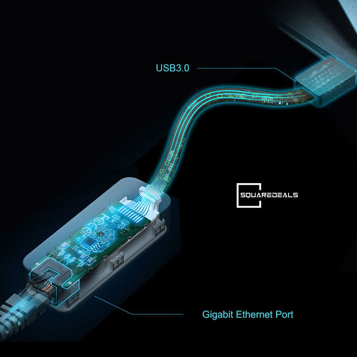 Tp Link UE306 USB 3.0 to Gigabit Ethernet High Speed Network Adapter TpLink