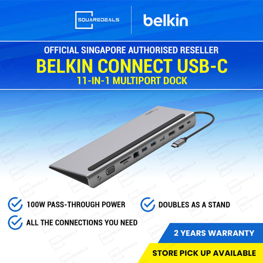 Belkin Connect USB C 11-in-1 Multiport Dock